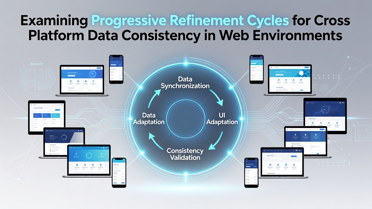 Examining Progressive Refinement Cycles for Cross Platform Data Consistency in Web Environments