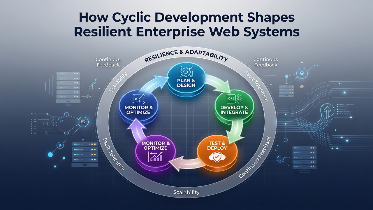 How Cyclic Development Shapes Resilient Enterprise Web Systems