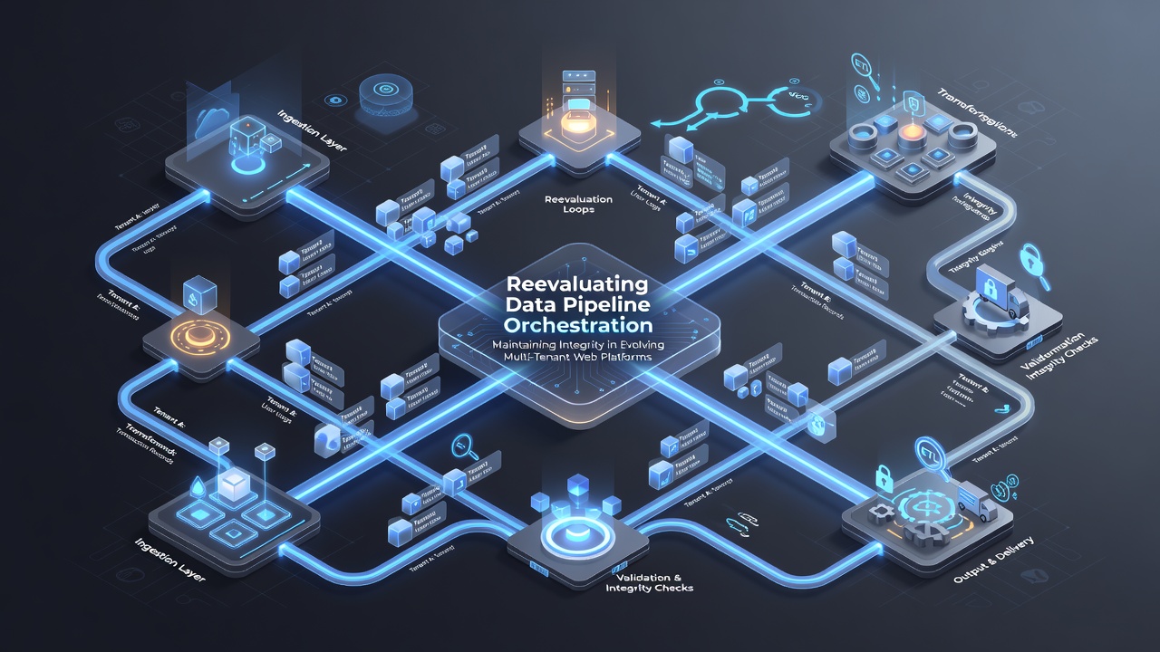 Reevaluating Data Pipeline Orchestration Techniques for Maintaining Integrity in Evolving Multi-Tenant Web Platforms